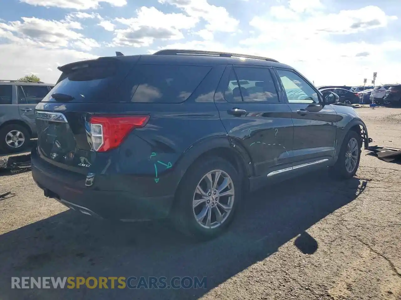 3 Photograph of a damaged car 1FMSK8DH9PGB40210 FORD EXPLORER 2023