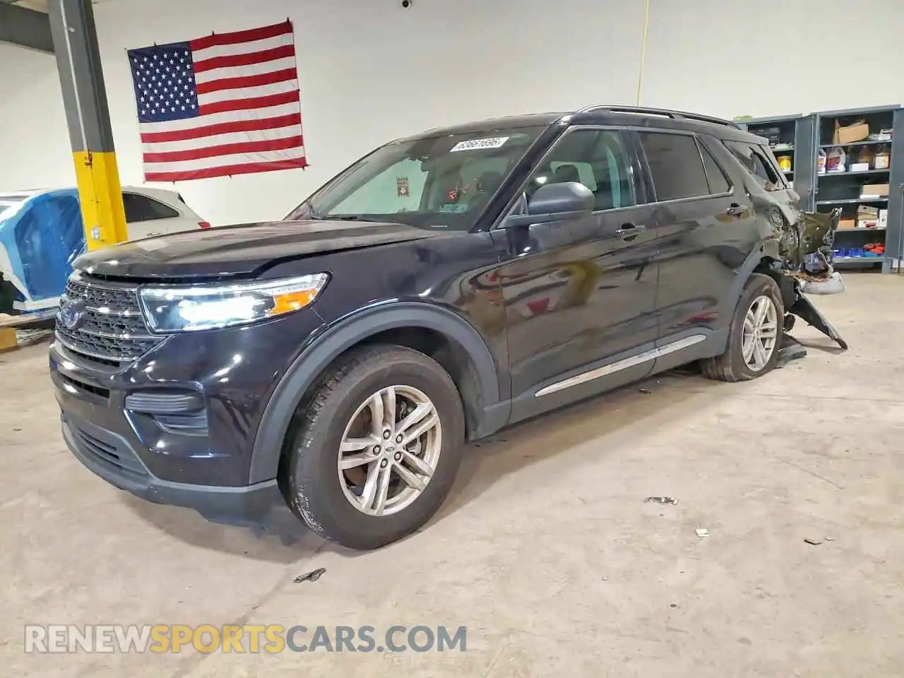 1 Photograph of a damaged car 1FMSK8DHXPGA22795 FORD EXPLORER 2023