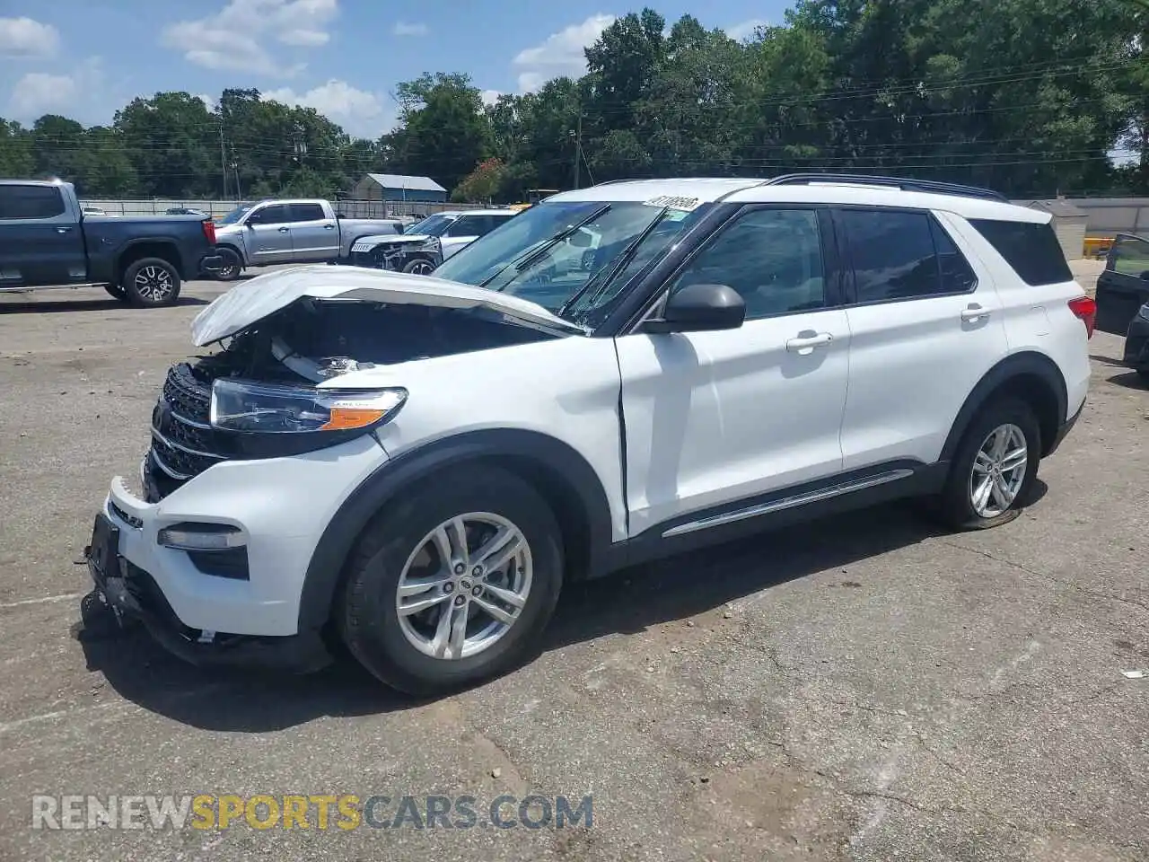 1 Photograph of a damaged car 1FMSK8DHXPGB18295 FORD EXPLORER 2023
