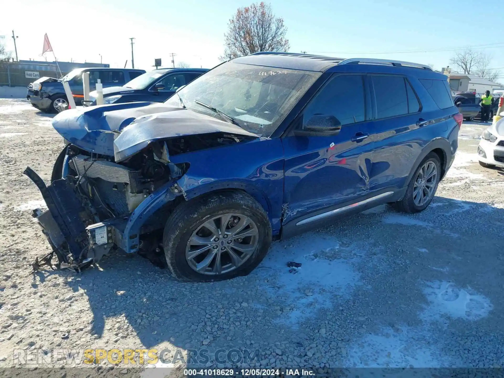 2 fotografías del automóvil dañado 1FMSK8FH1PGA07339 FORD EXPLORER 2023