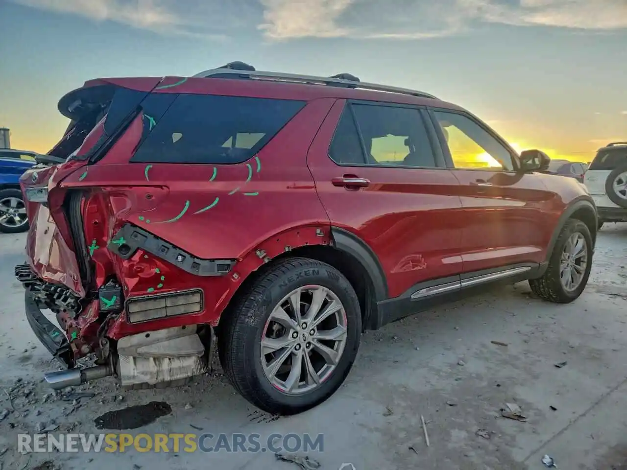 3 Photograph of a damaged car 1FMSK8FH2PGA60731 FORD EXPLORER 2023