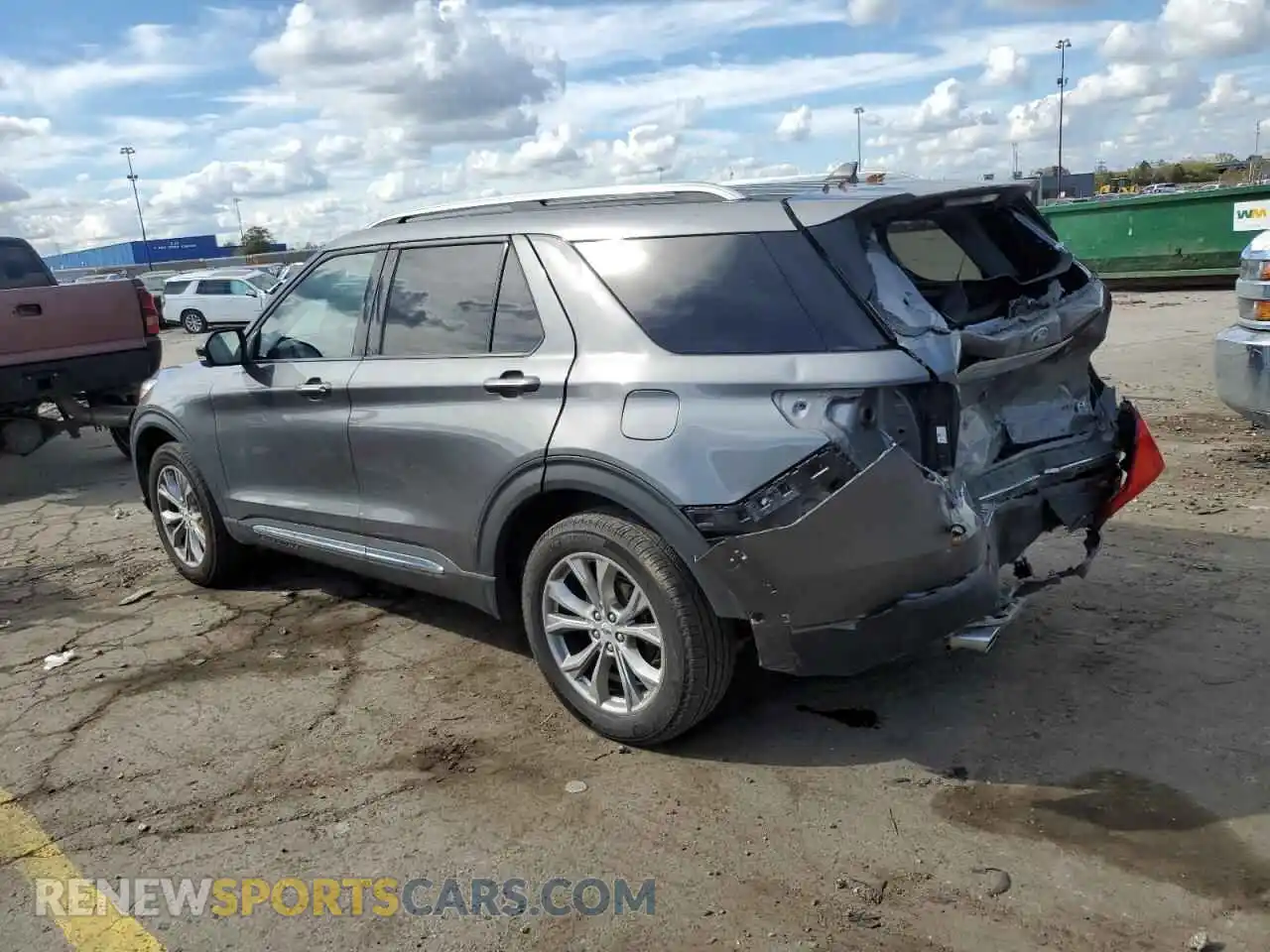 2 Photograph of a damaged car 1FMSK8FH5PGB55171 FORD EXPLORER 2023