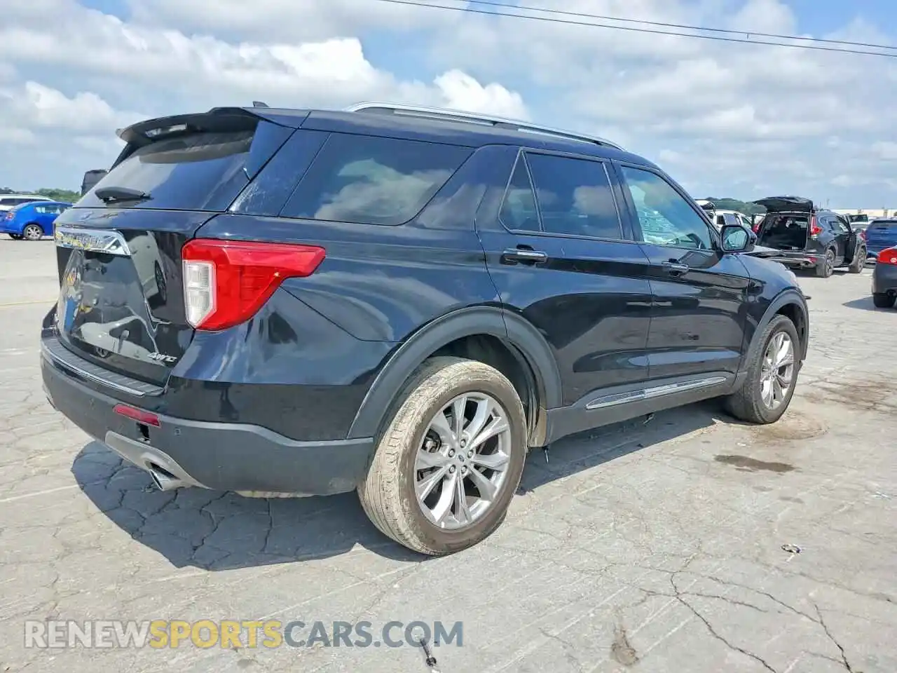 3 fotografías del automóvil dañado 1FMSK8FH7PGB18459 FORD EXPLORER 2023