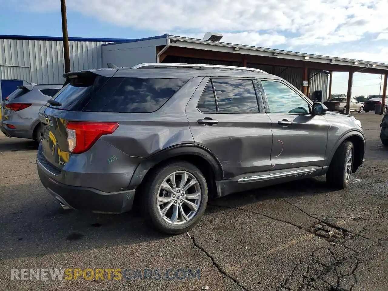 3 Photograph of a damaged car 1FMSK8FH7PGB43362 FORD EXPLORER 2023
