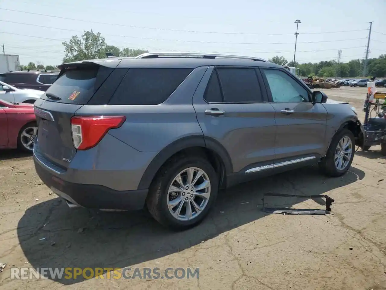 3 Photograph of a damaged car 1FMSK8FH7PGB83389 FORD EXPLORER 2023