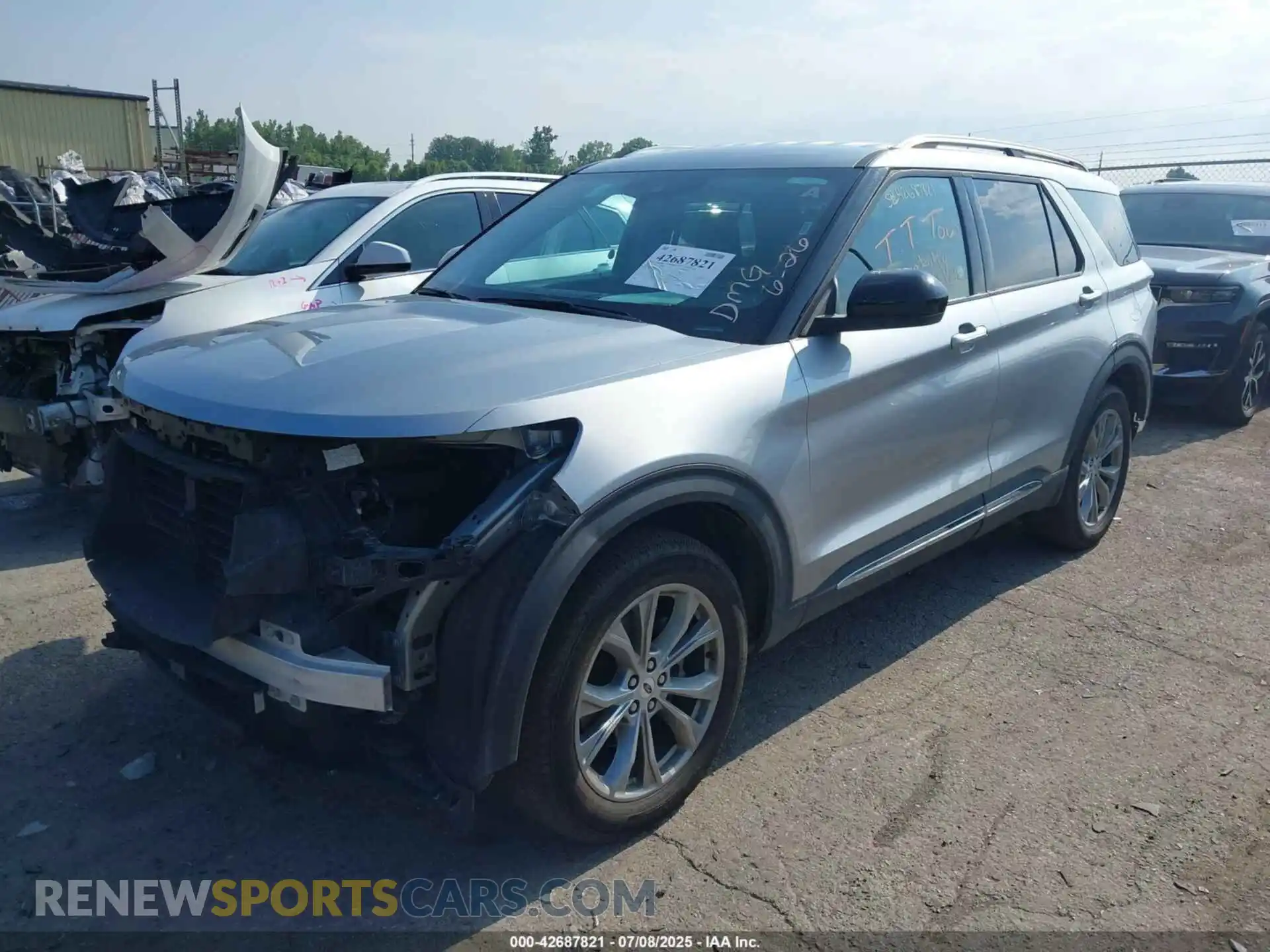 2 Photograph of a damaged car 1FMSK8FH8PGB69131 FORD EXPLORER 2023