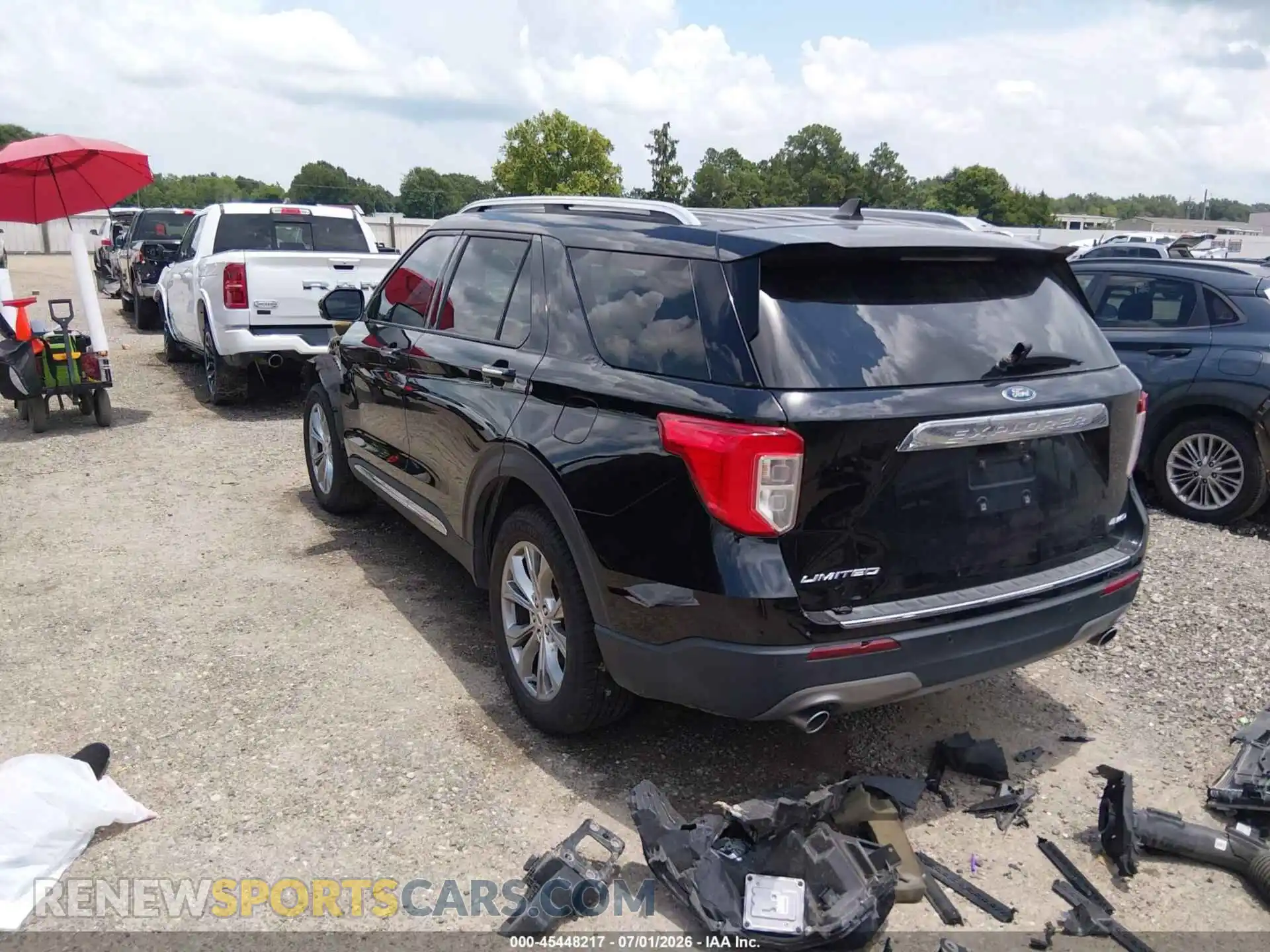 3 Photograph of a damaged car 1FMSK8FH9PGA23661 FORD EXPLORER 2023