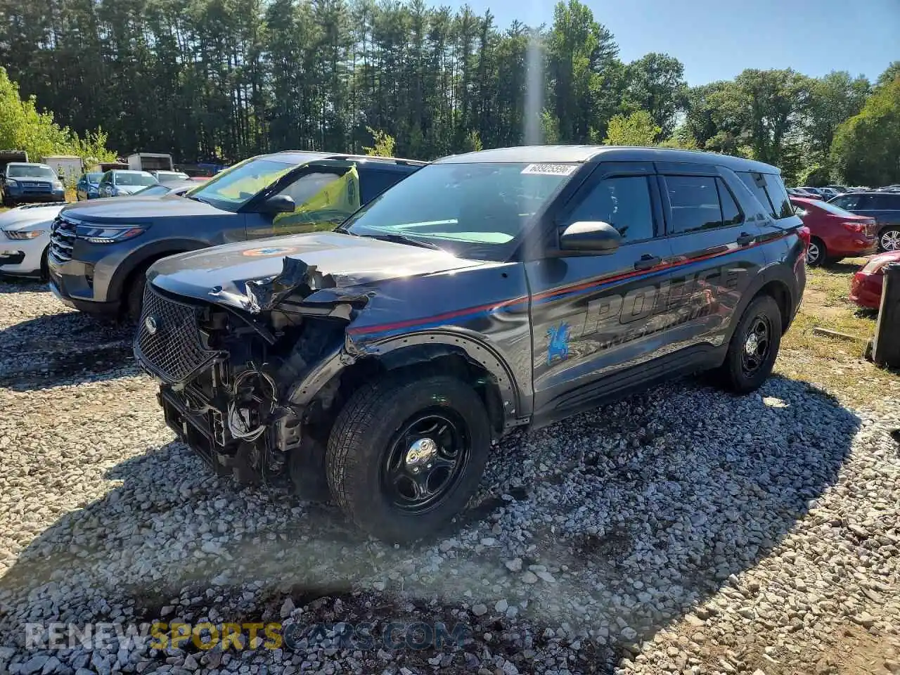 1 fotografías del automóvil dañado 1FM5K8AB8RGA03579 FORD EXPLORER 2024