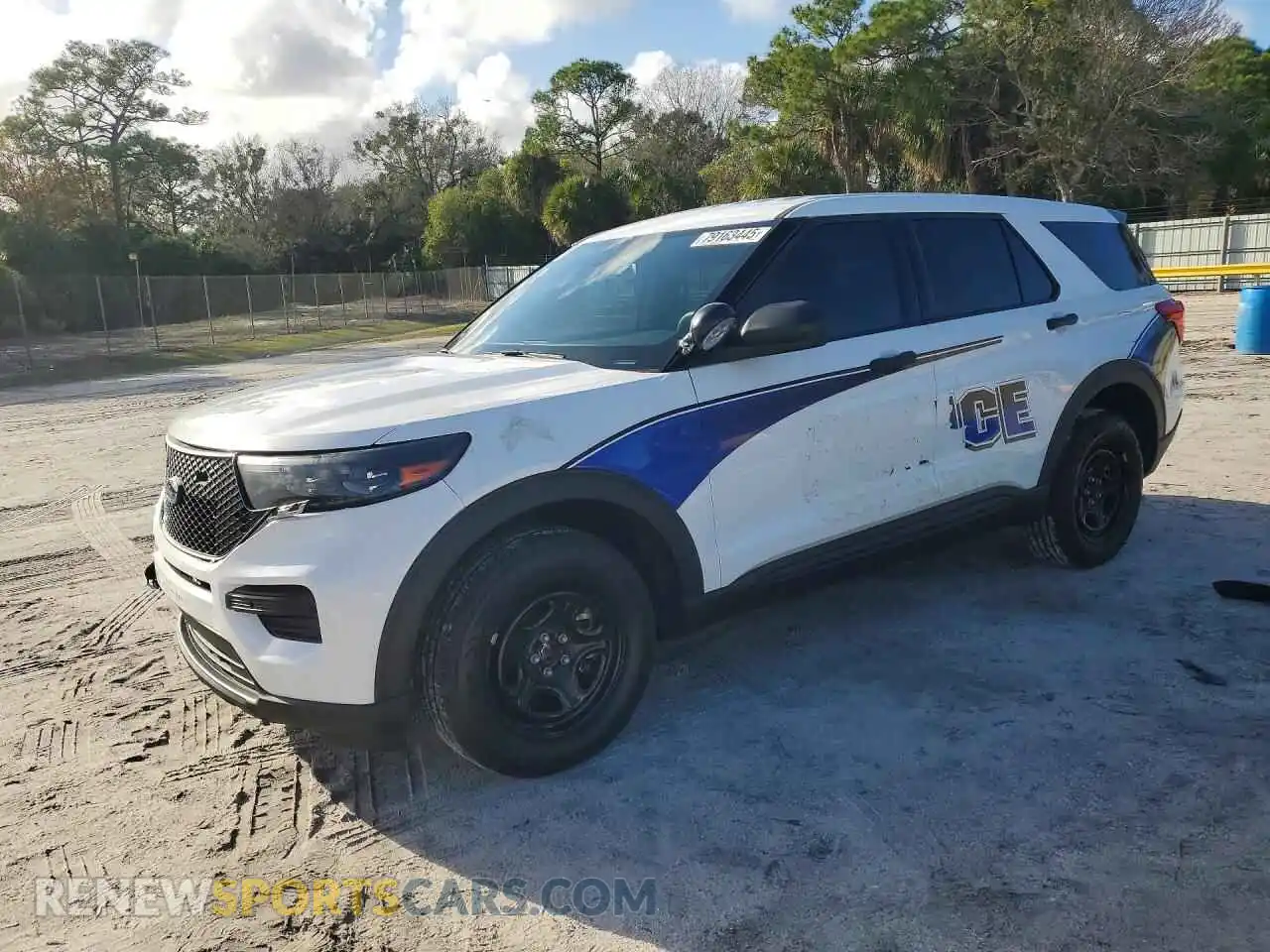 1 Photograph of a damaged car 1FM5K8AB8RGA58078 FORD EXPLORER 2024