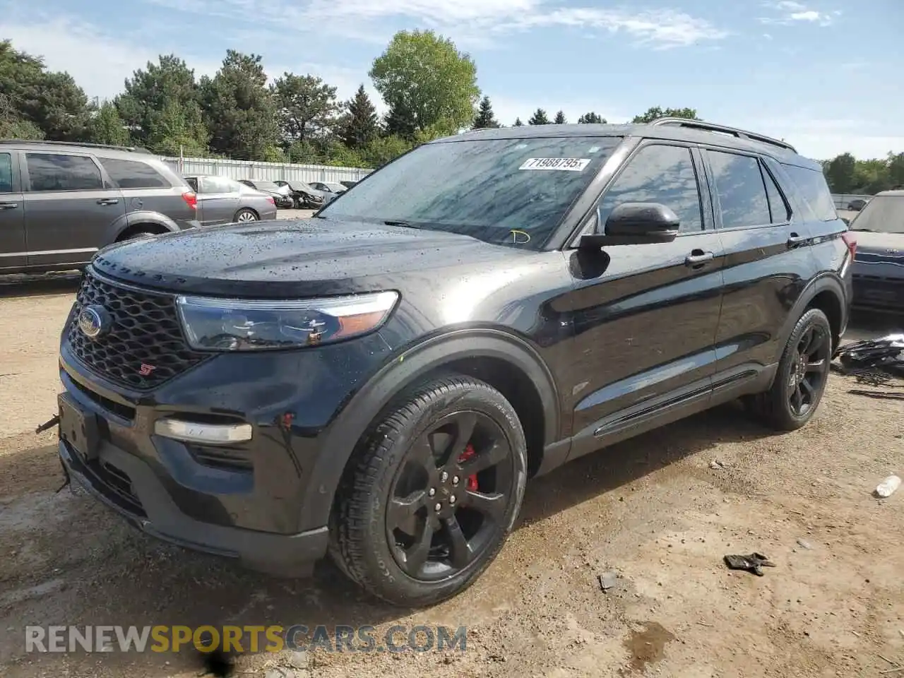 1 Photograph of a damaged car 1FM5K8GC7RGA35049 FORD EXPLORER 2024