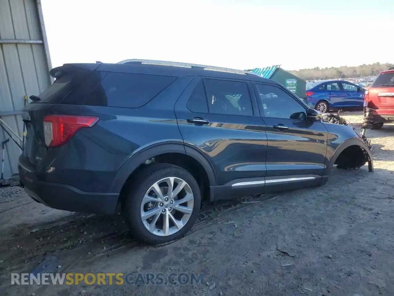 3 Photograph of a damaged car 1FM5K8HC0RGA18446 FORD EXPLORER 2024