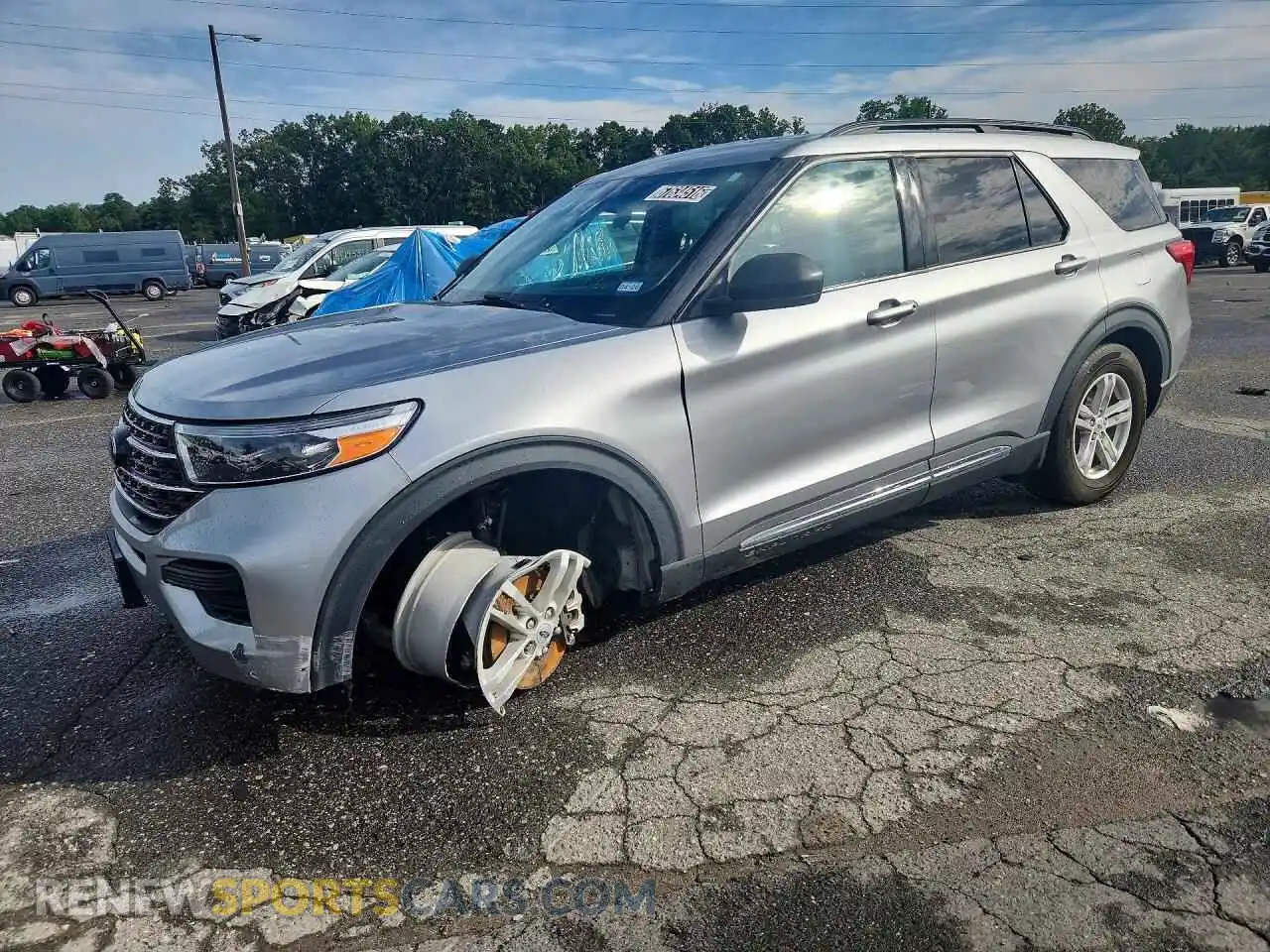 1 Photograph of a damaged car 1FMSK7DH1RGA19832 FORD EXPLORER 2024