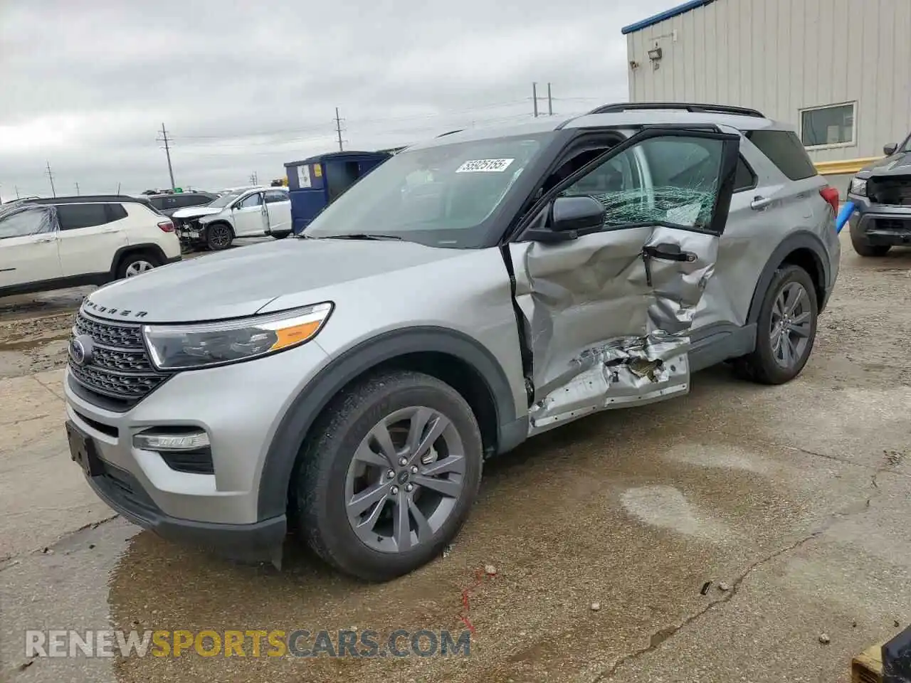 1 Photograph of a damaged car 1FMSK7DH9RGA56675 FORD EXPLORER 2024