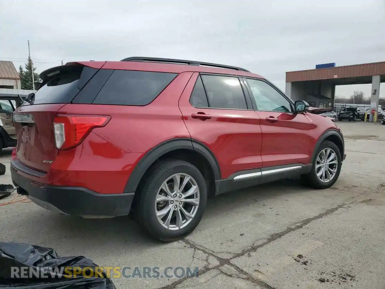 3 Photograph of a damaged car 1FMSK8DH0RGA17284 FORD EXPLORER 2024