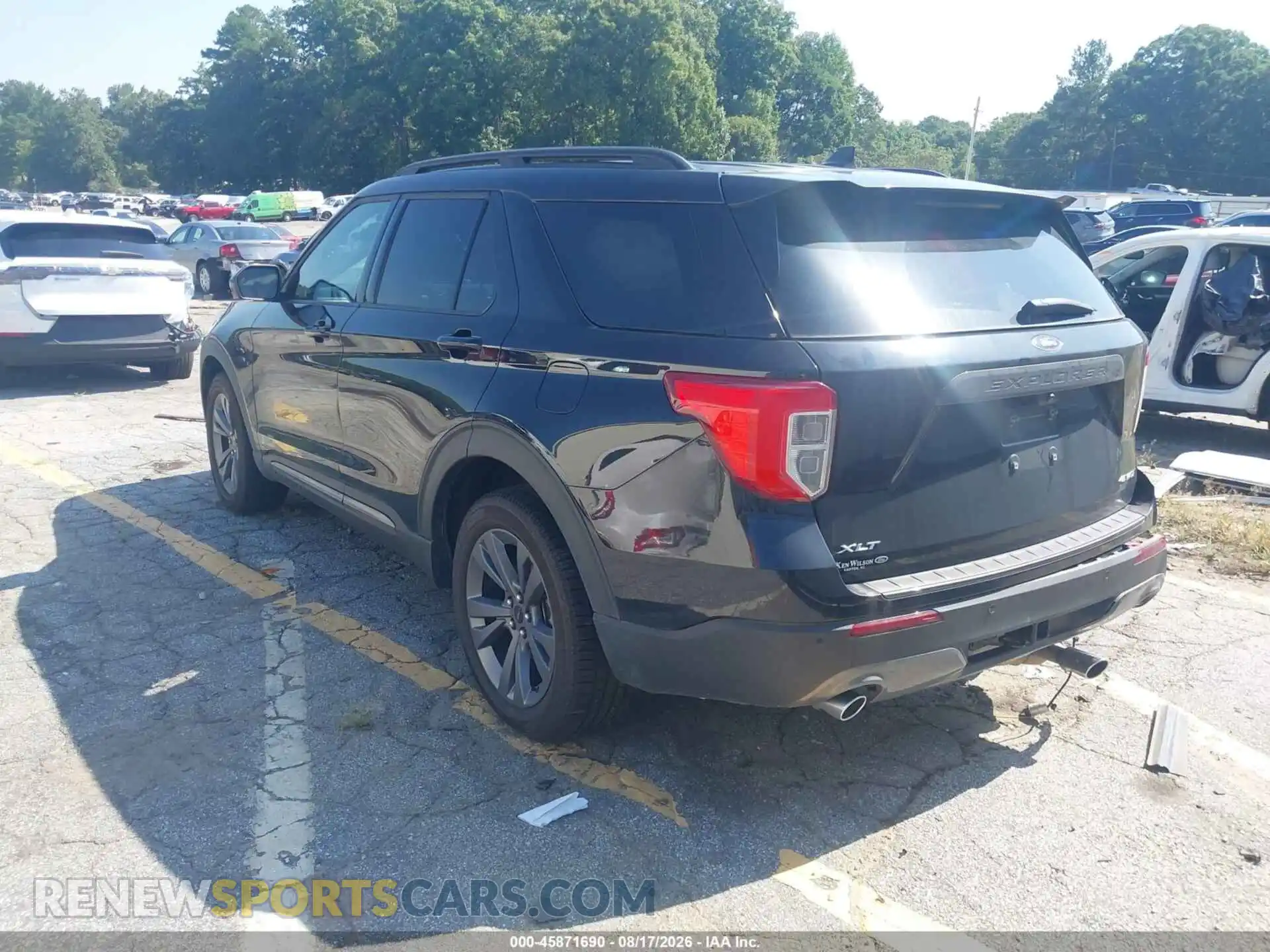 3 fotografías del automóvil dañado 1FMSK8DH4RGA36209 FORD EXPLORER 2024