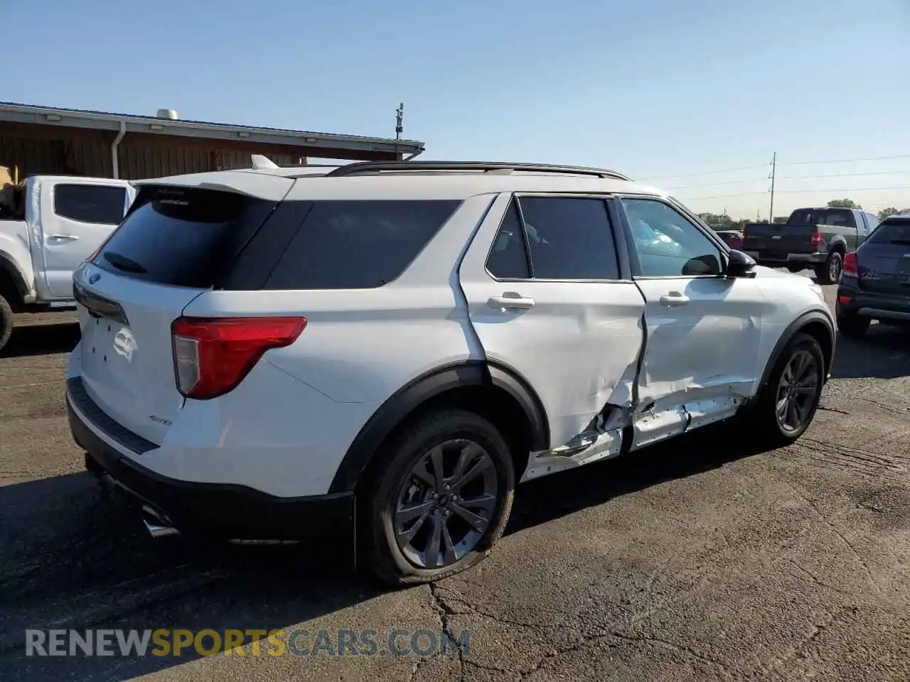 3 Photograph of a damaged car 1FMSK8DH9RGA69576 FORD EXPLORER 2024