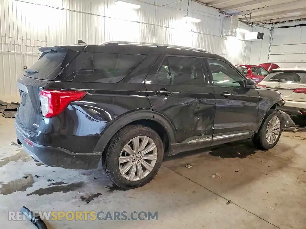3 fotografías del automóvil dañado 1FMSK8FH5RGA45417 FORD EXPLORER 2024