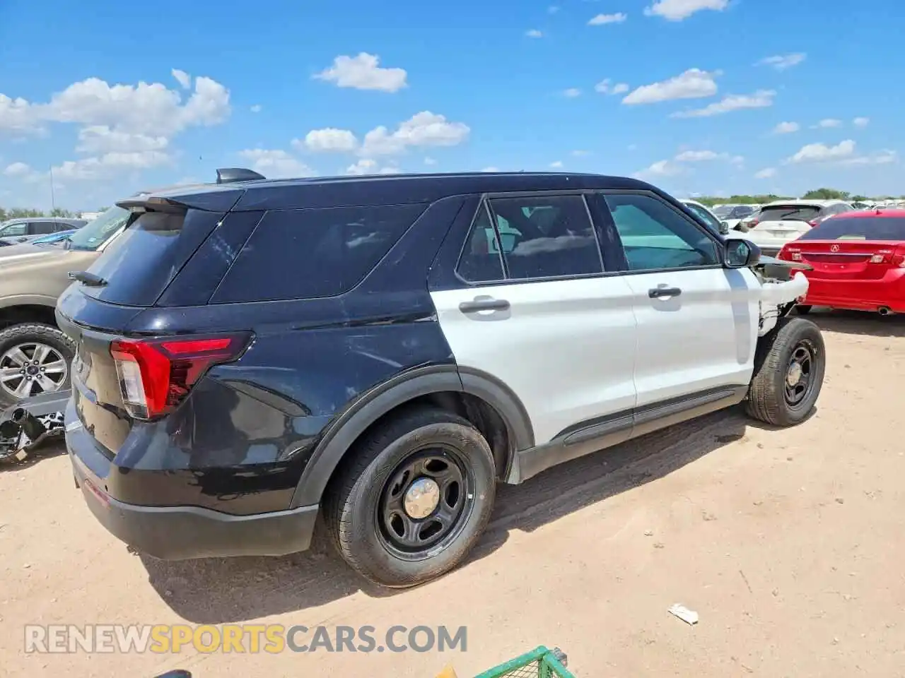 3 fotografías del automóvil dañado 1FM5K8AB5SGB88390 FORD EXPLORER 2025