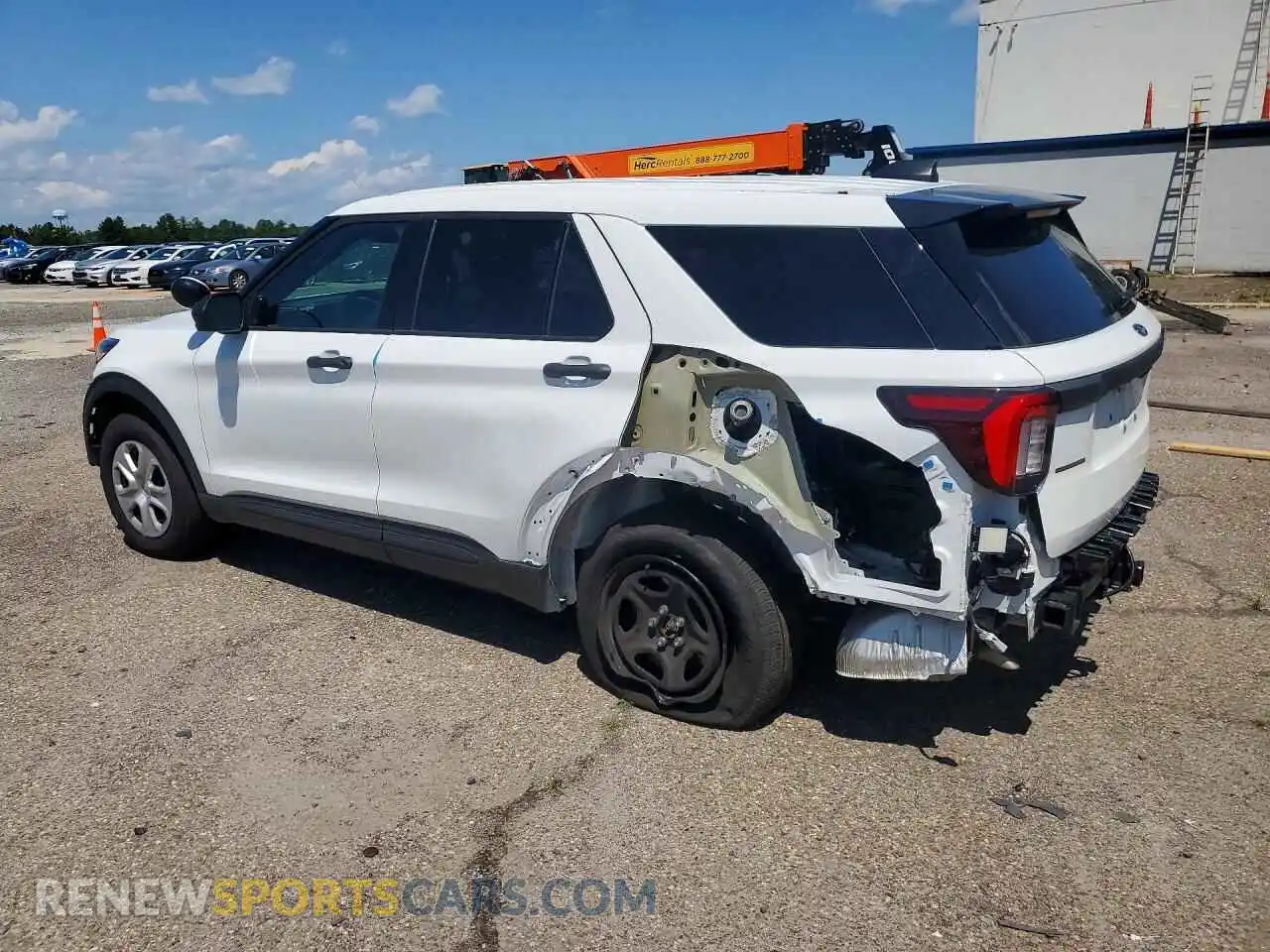 2 Photograph of a damaged car 1FM5K8AB9SGC79307 FORD EXPLORER 2025