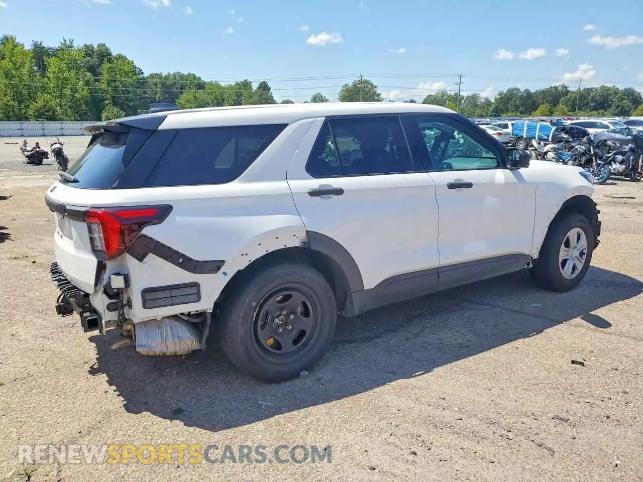 3 Photograph of a damaged car 1FM5K8AB9SGC79307 FORD EXPLORER 2025