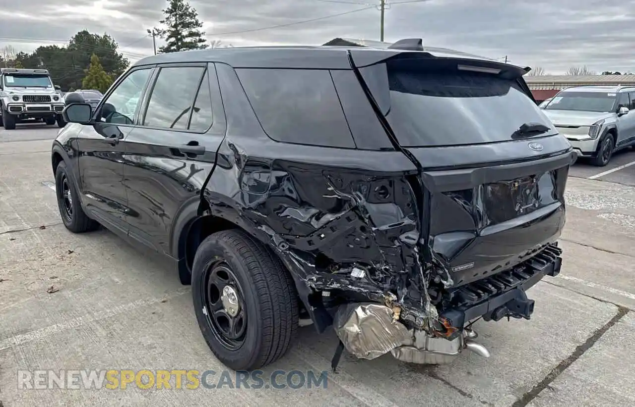 3 Photograph of a damaged car 1FM5K8AC0SGA05566 FORD EXPLORER 2025