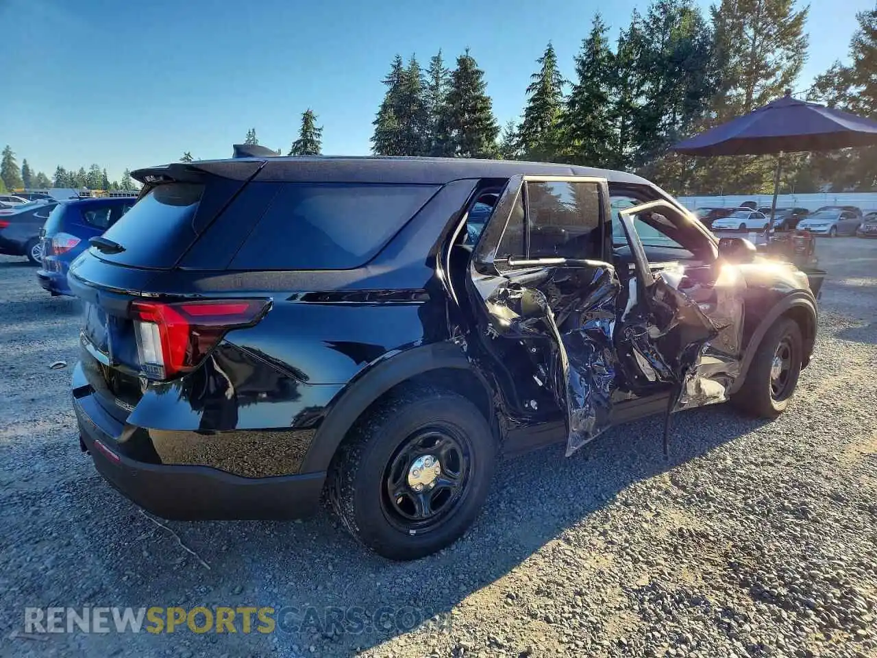 3 Photograph of a damaged car 1FM5K8AC5SGB69959 FORD EXPLORER 2025