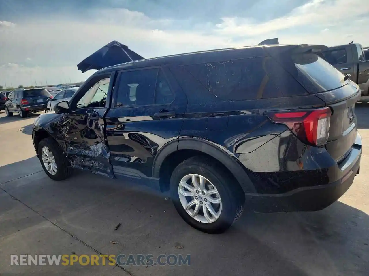 2 Фотография поврежденного автомобиля 1FM5K8AW2SGB86809 FORD EXPLORER 2025