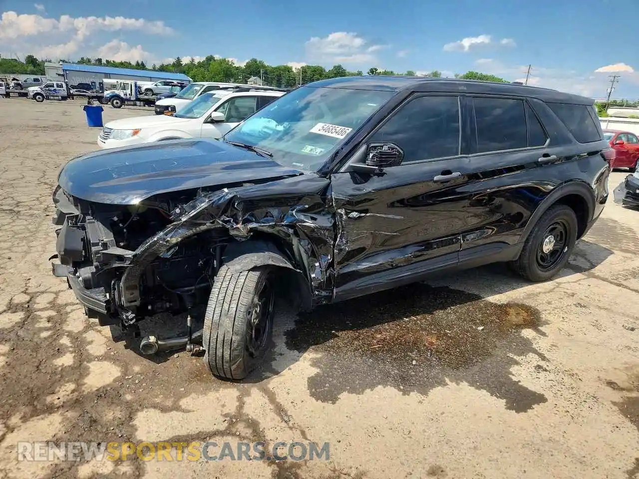 1 Photograph of a damaged car 1FM5K8AW8SGA55481 FORD EXPLORER 2025