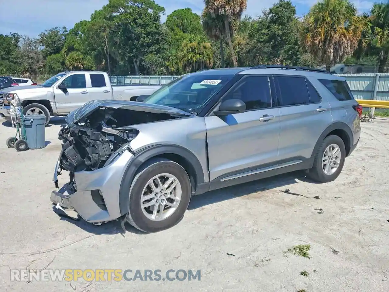 1 fotografías del automóvil dañado 1FMUK7DH3SGA81344 FORD EXPLORER 2025