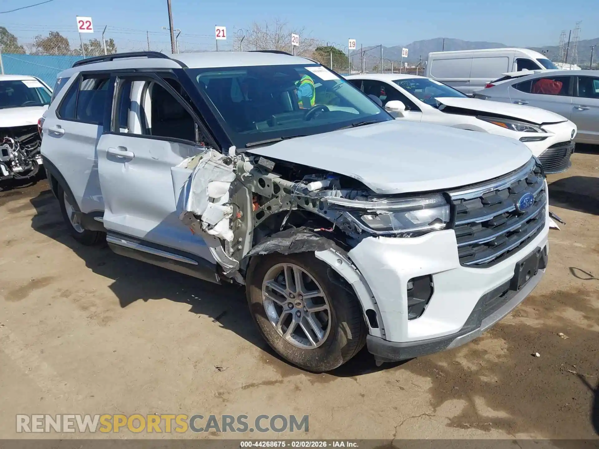 1 fotografías del automóvil dañado 1FMUK7DH3SGC64520 FORD EXPLORER 2025