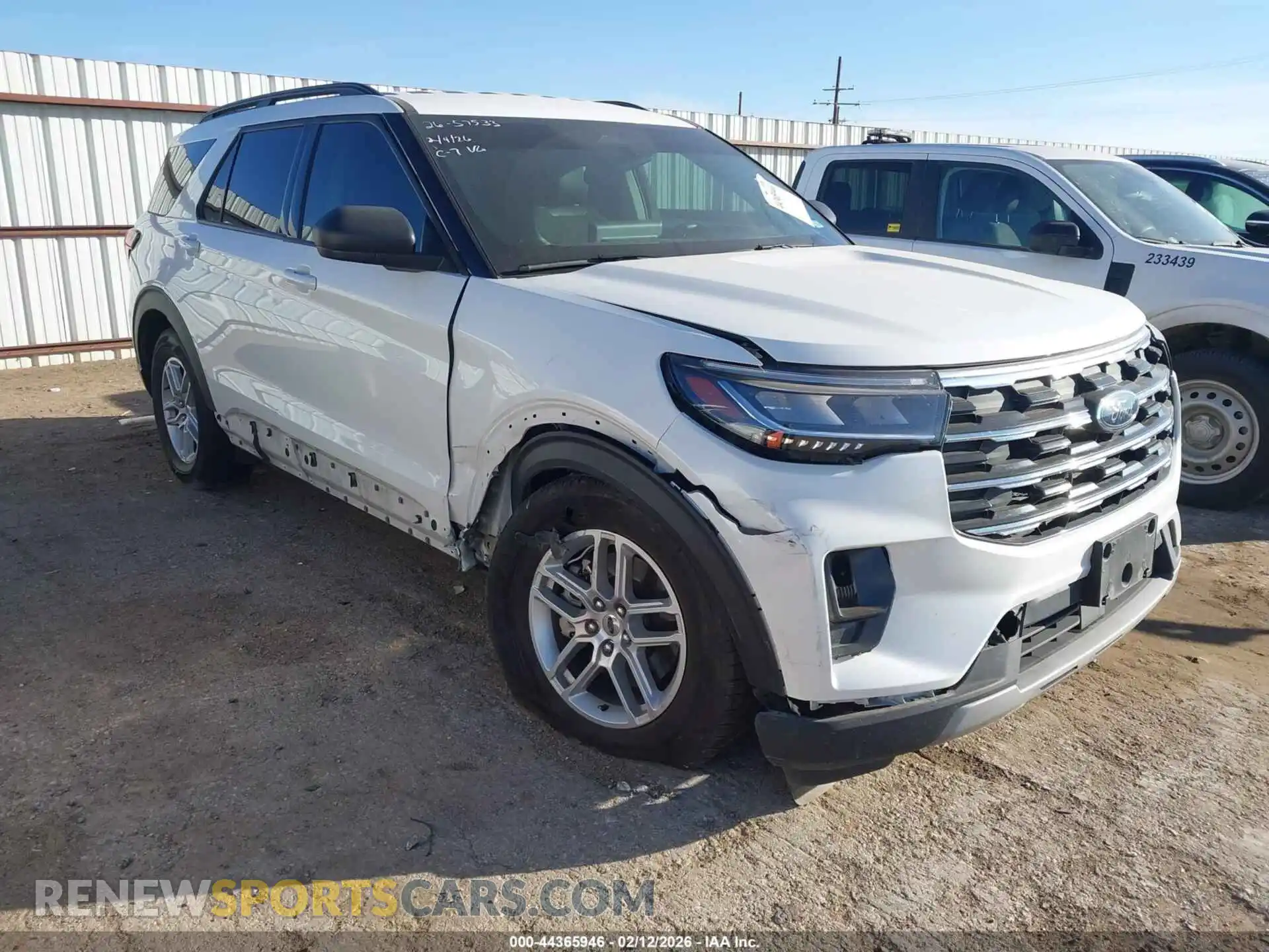1 Photograph of a damaged car 1FMUK7DH6SGA68541 FORD EXPLORER 2025