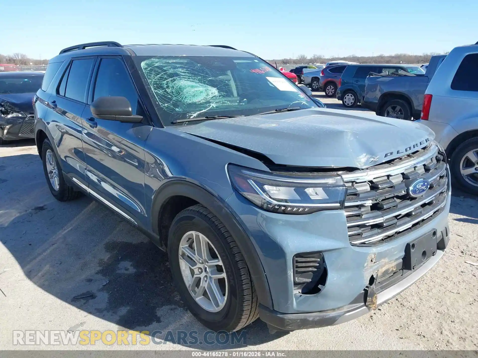 1 Photograph of a damaged car 1FMUK7DH6SGA98655 FORD EXPLORER 2025
