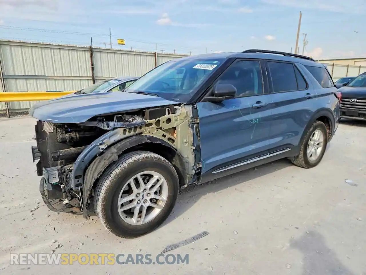 1 Photograph of a damaged car 1FMUK7DH8SGA24024 FORD EXPLORER 2025