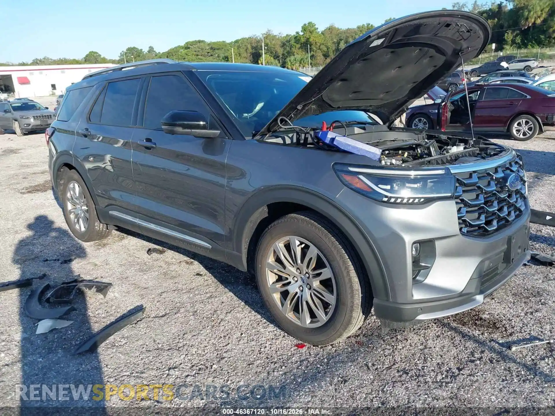 1 fotografías del automóvil dañado 1FMUK7HH0SGC63500 FORD EXPLORER 2025
