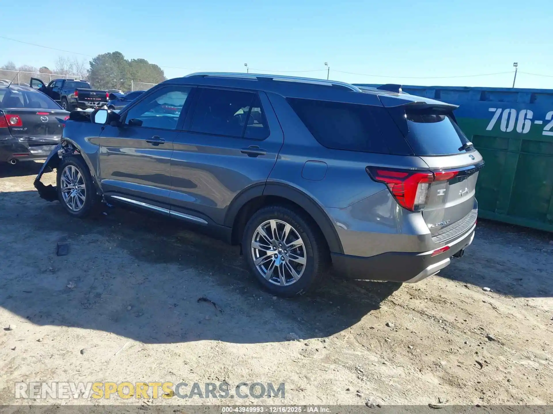 3 Photograph of a damaged car 1FMUK7HH1SGC90771 FORD EXPLORER 2025
