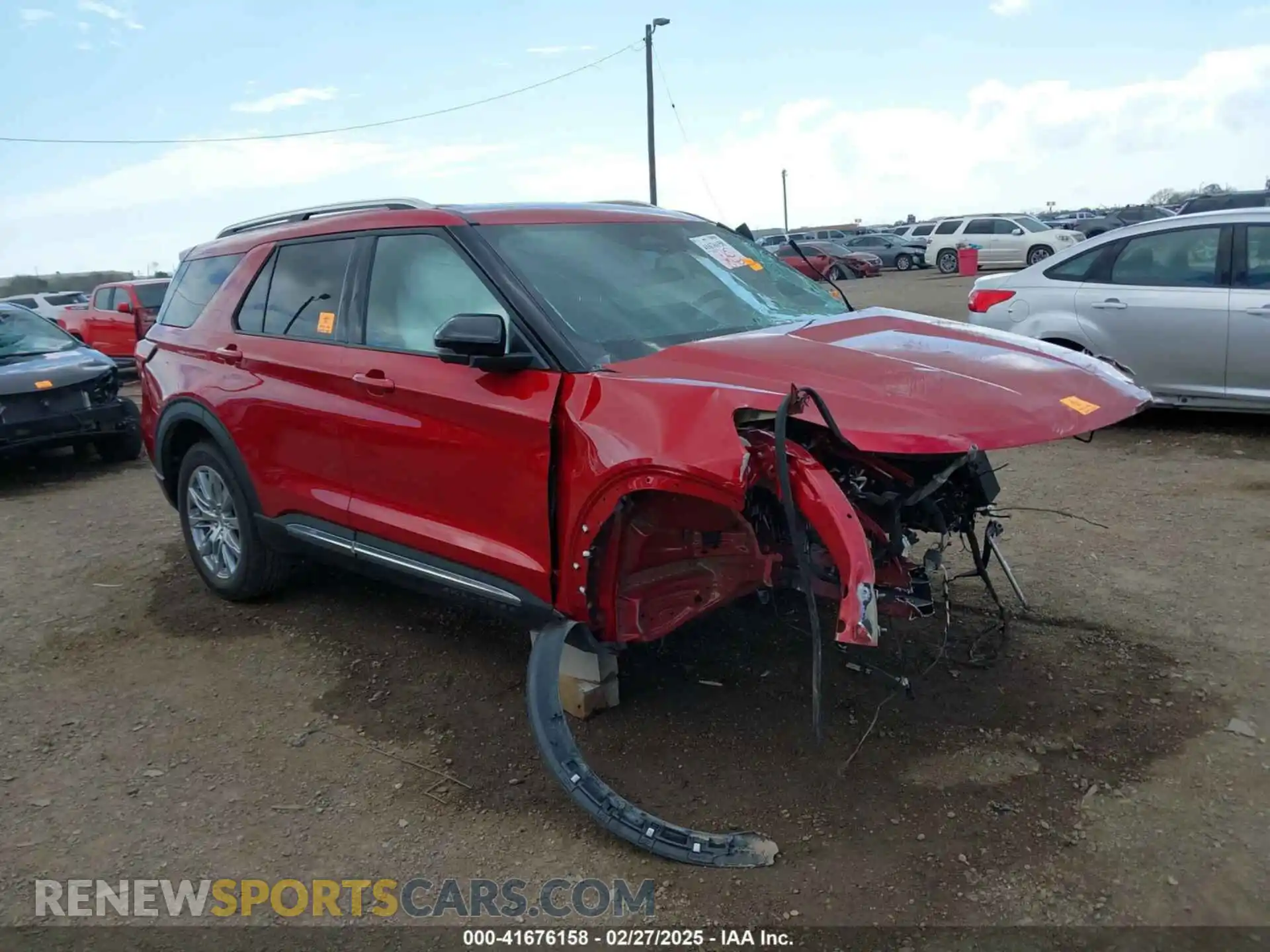 1 Photograph of a damaged car 1FMUK7HH2SGA66909 FORD EXPLORER 2025