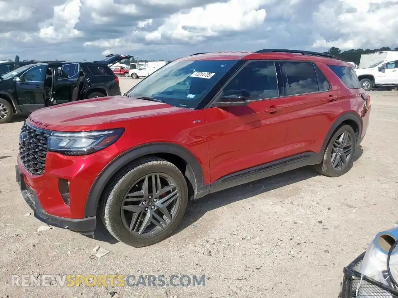 1 Photograph of a damaged car 1FMUK7KH0SGA91669 FORD EXPLORER 2025