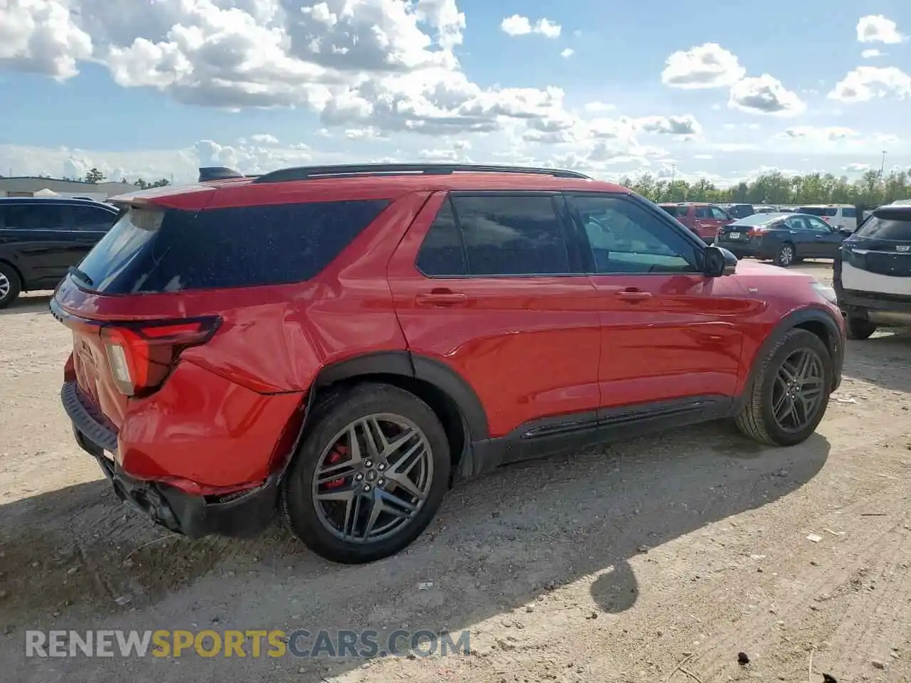 3 Photograph of a damaged car 1FMUK7KH0SGA91669 FORD EXPLORER 2025