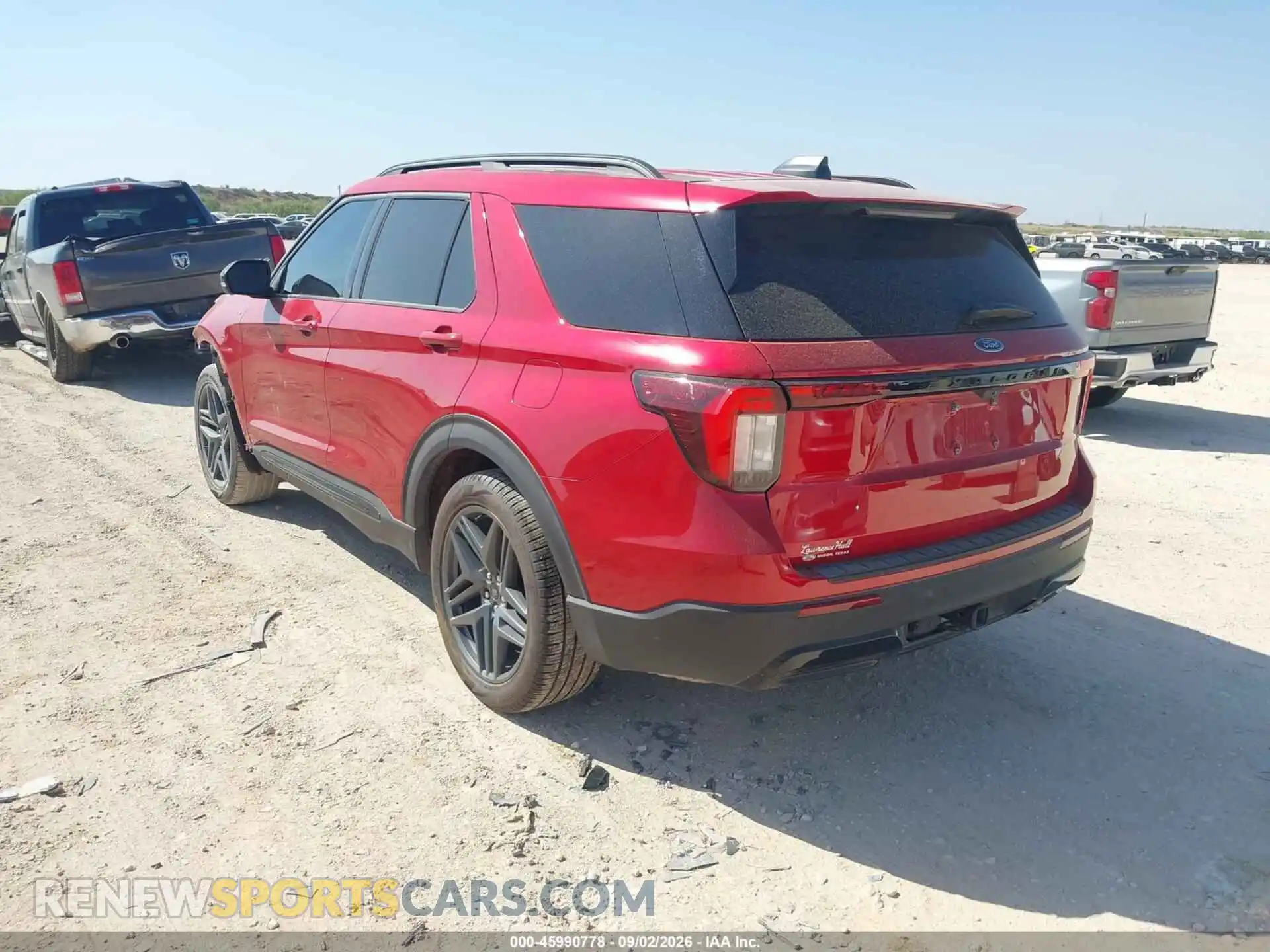 3 Фотография поврежденного автомобиля 1FMUK7KH0SGC51873 FORD EXPLORER 2025