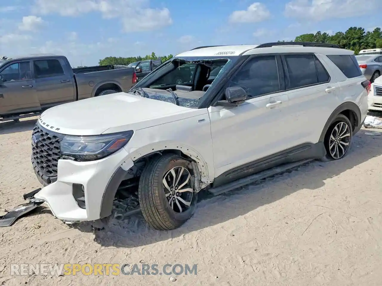 1 Photograph of a damaged car 1FMUK7KH2SGA68510 FORD EXPLORER 2025