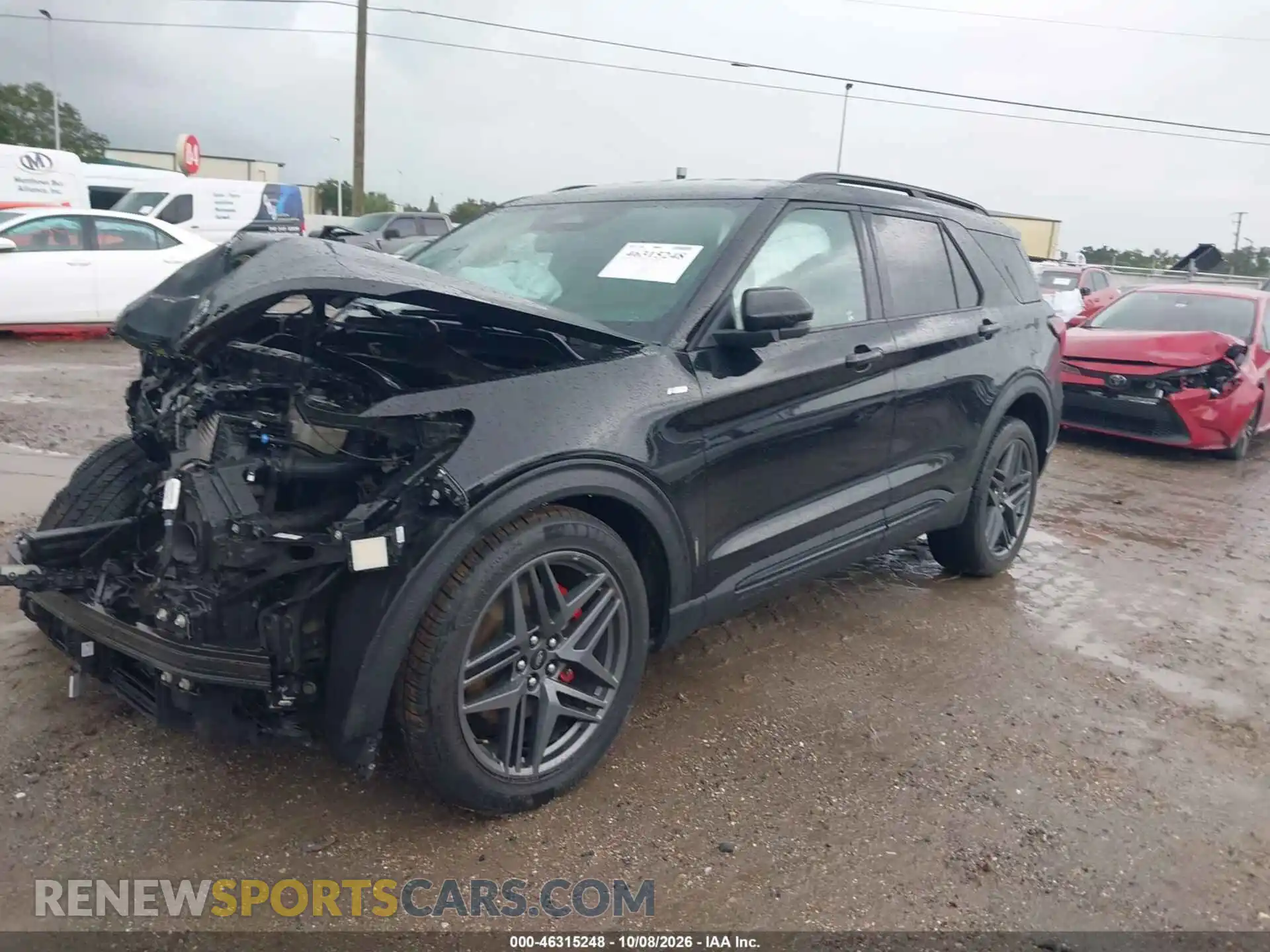 2 fotografías del automóvil dañado 1FMUK7KH3SGC43055 FORD EXPLORER 2025