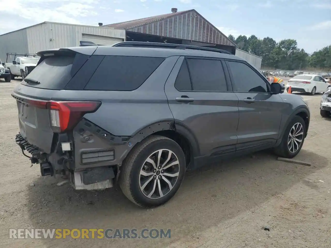 3 fotografías del automóvil dañado 1FMUK7KH6SGA67456 FORD EXPLORER 2025