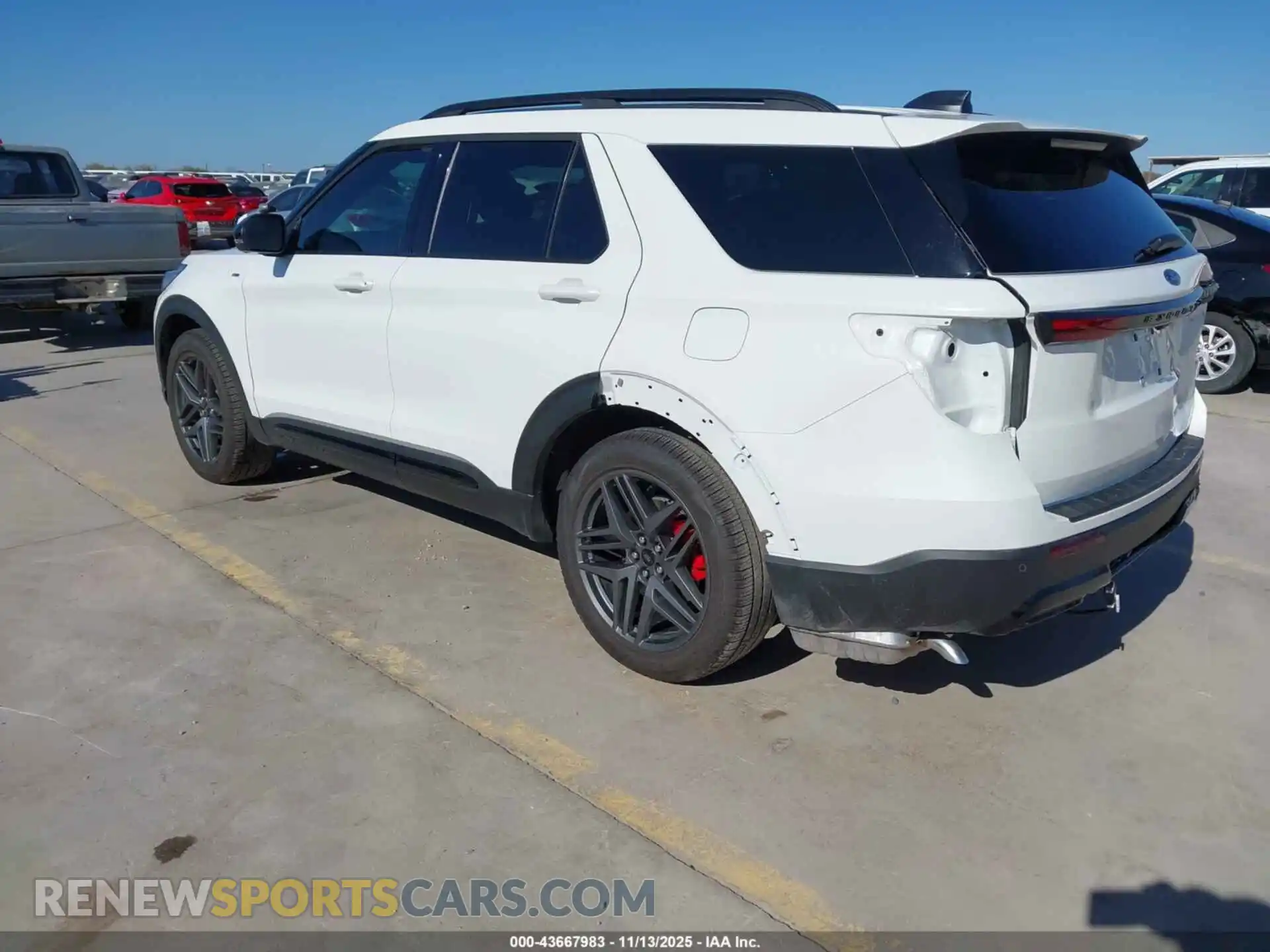 3 Photograph of a damaged car 1FMUK7KH7SGC89987 FORD EXPLORER 2025