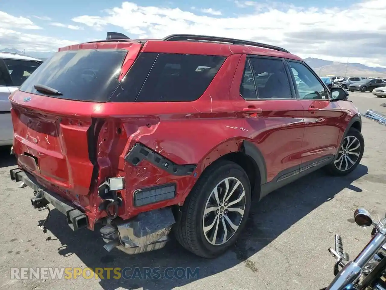 3 Photograph of a damaged car 1FMUK7KH9SGA40462 FORD EXPLORER 2025