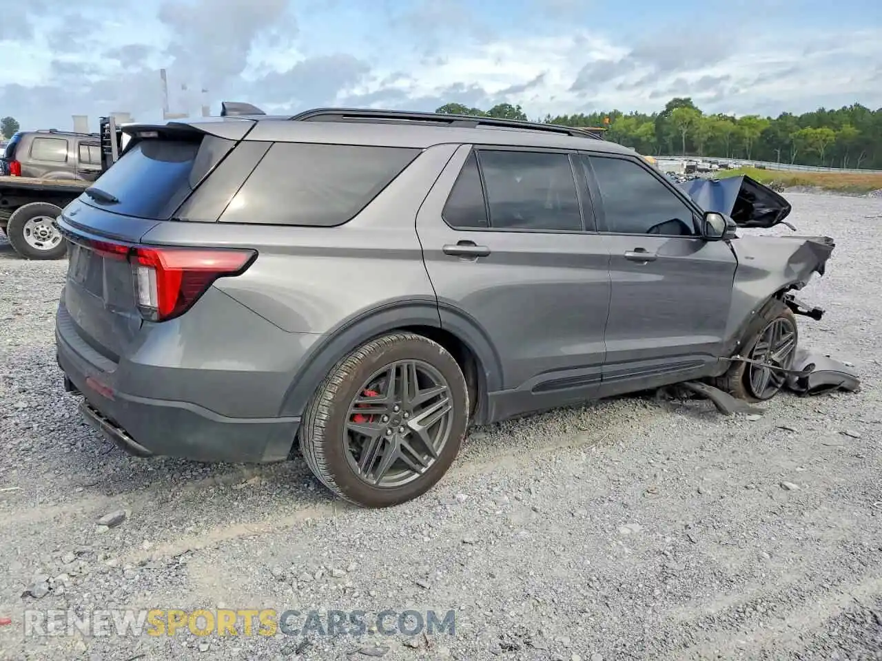 3 fotografías del automóvil dañado 1FMUK7KHXSGC58135 FORD EXPLORER 2025