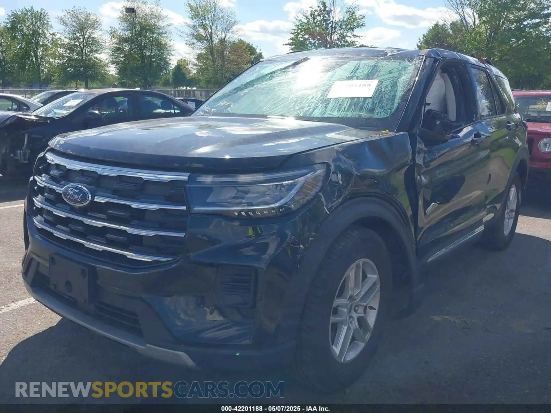 2 Photograph of a damaged car 1FMUK8DH0SGA20801 FORD EXPLORER 2025