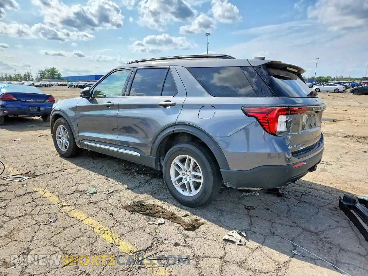 2 Photograph of a damaged car 1FMUK8DH3SGC69478 FORD EXPLORER 2025