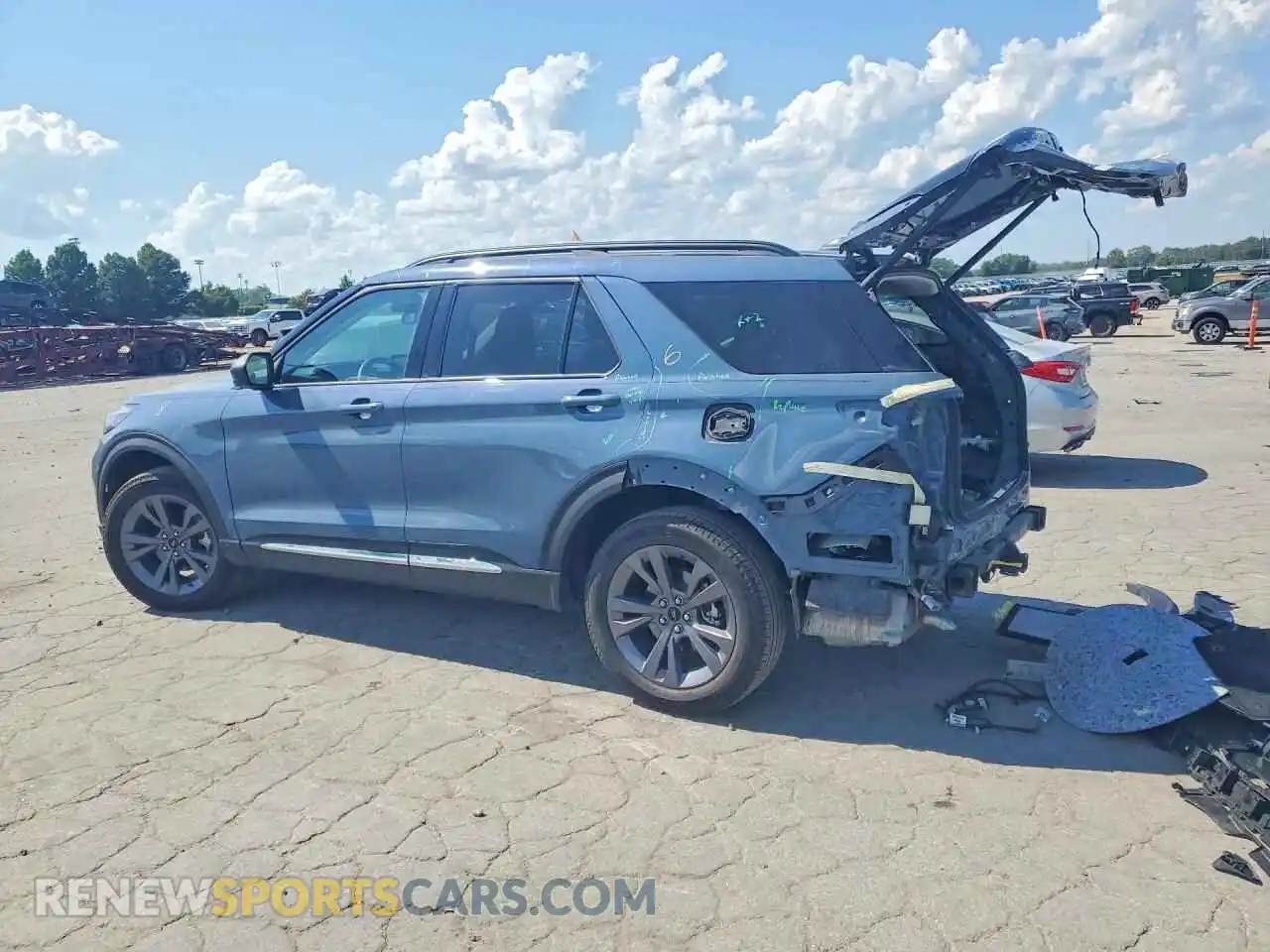 2 Photograph of a damaged car 1FMUK8DH3SGC70131 FORD EXPLORER 2025