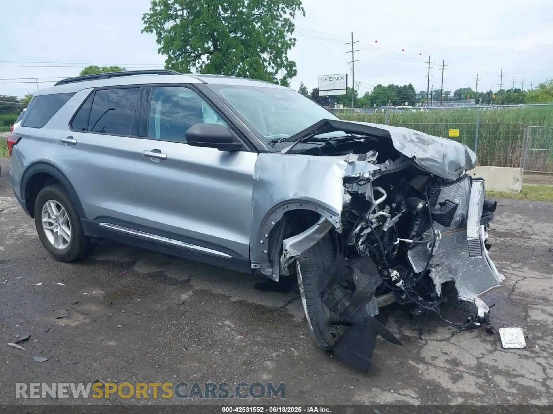 1 Photograph of a damaged car 1FMUK8DH4SGA15648 FORD EXPLORER 2025