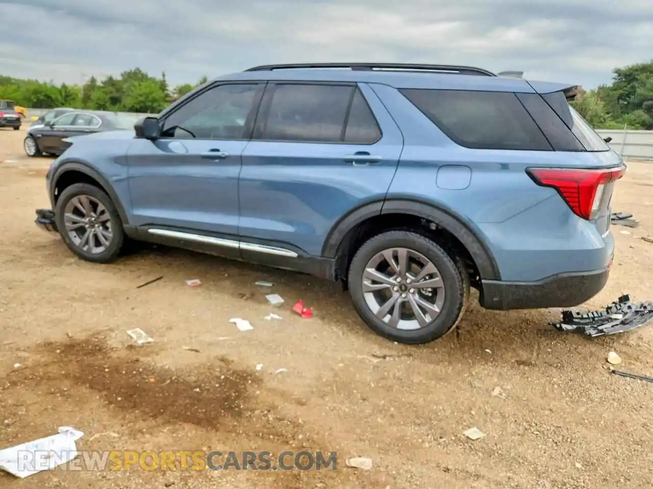 2 Photograph of a damaged car 1FMUK8DH7SGC78524 FORD EXPLORER 2025